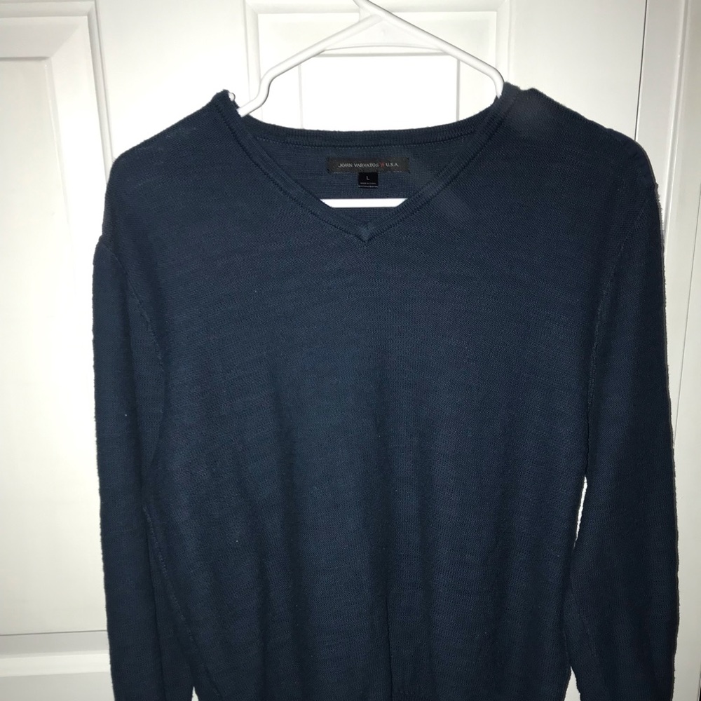 Blue sweater